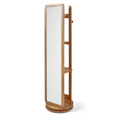 Natural Beech Wood Mirror Hanger