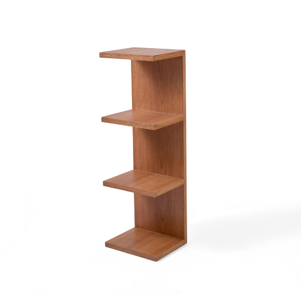 Natural Wood Shelf Unit