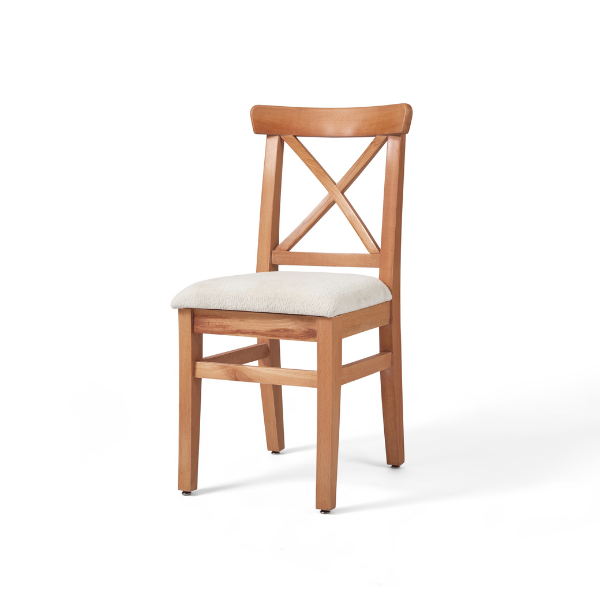 Cross-Back Dining Chair