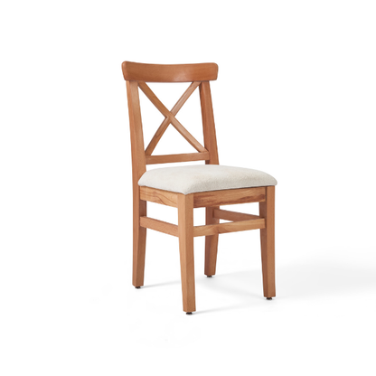 Cross-Back Dining Chair