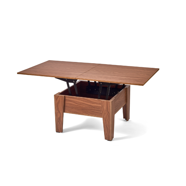 Lift-Top Extendable Dining Table