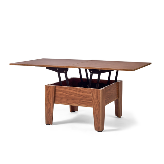 Lift-Top Extendable Dining Table