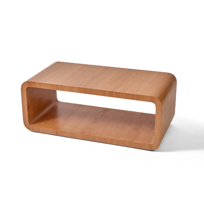 Natural Oak Veneer Coffee Table